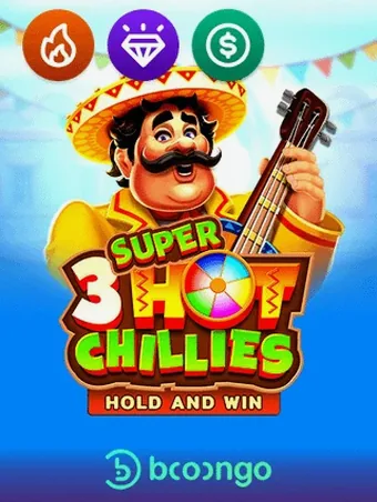Gokkast 3 Super Hot Chillies van 3Oaks