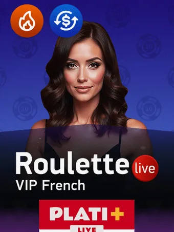 Livetafel Live Roulette French VIP Platipus Live